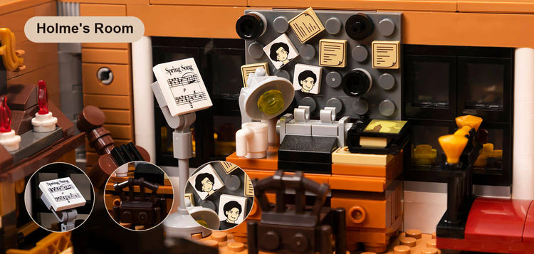 Pantasy Sherlock Holmes Baker Street Apartment #PT85014