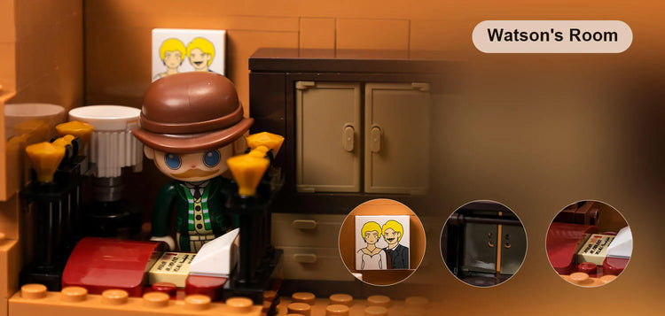 Pantasy Sherlock Holmes Baker Street Apartment #PT85014