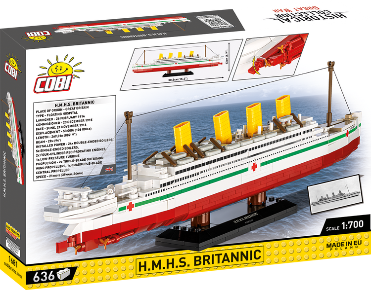 H.M.H.S. Britannic 1:700 #1681