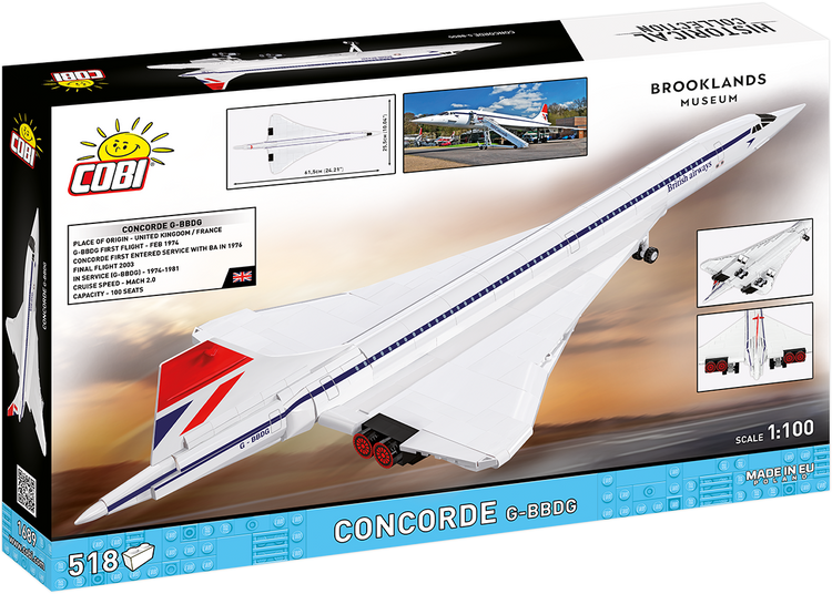 Concorde G-BBDG 1:100 #1689