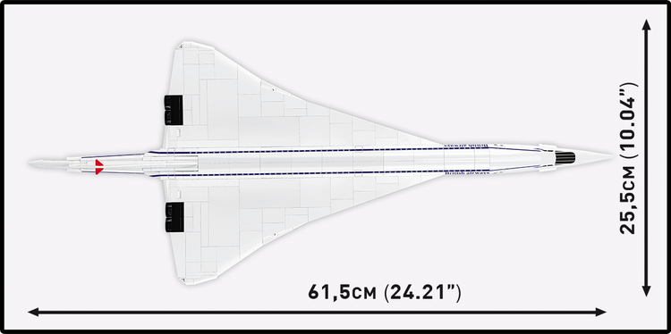 Concorde G-BBDG 1:100 #1689