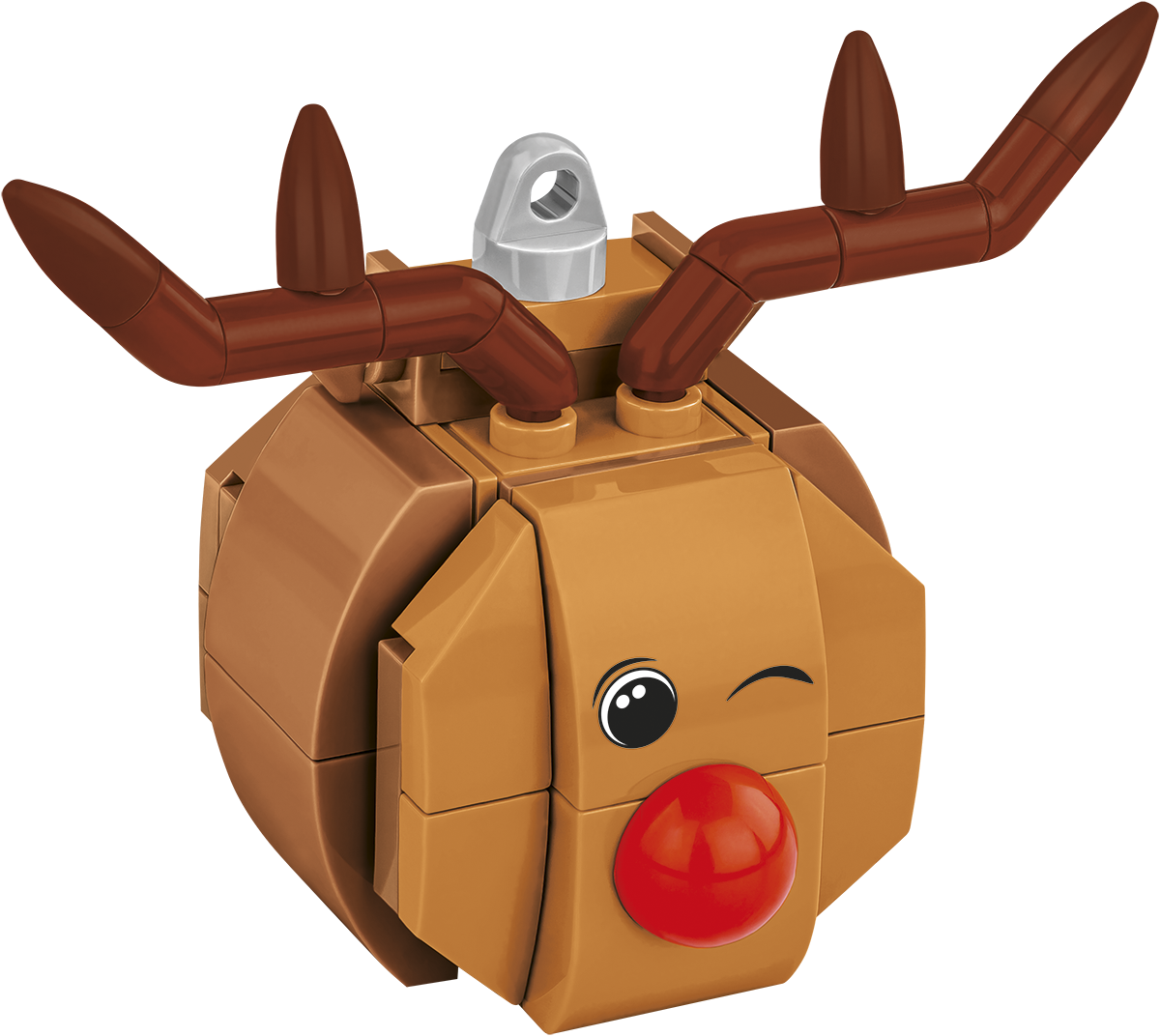 Rudolph the Red-nosed Reindeer Ornament #20014 – Brick Army Canada