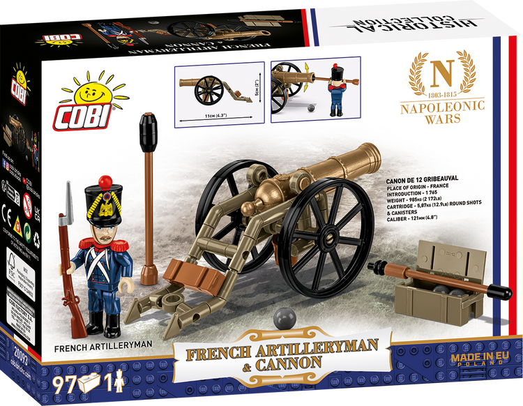 French Artilleryman-Cannon #20093