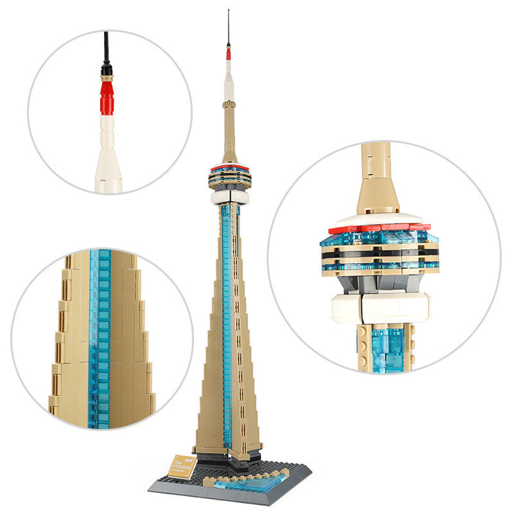 Wange CN Tower, Toronto, Canada 1:800 #W4215