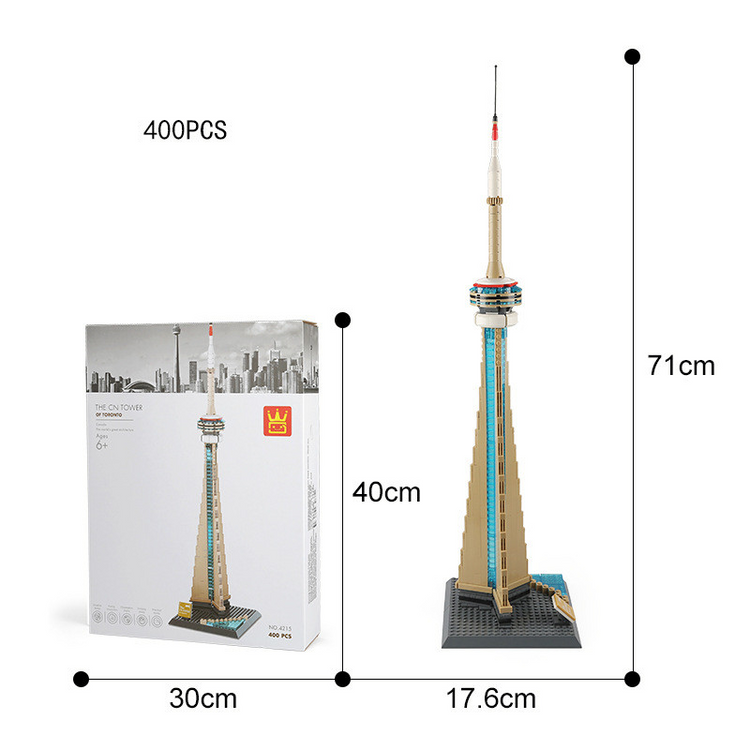 Wange CN Tower, Toronto, Canada 1:800 #W4215