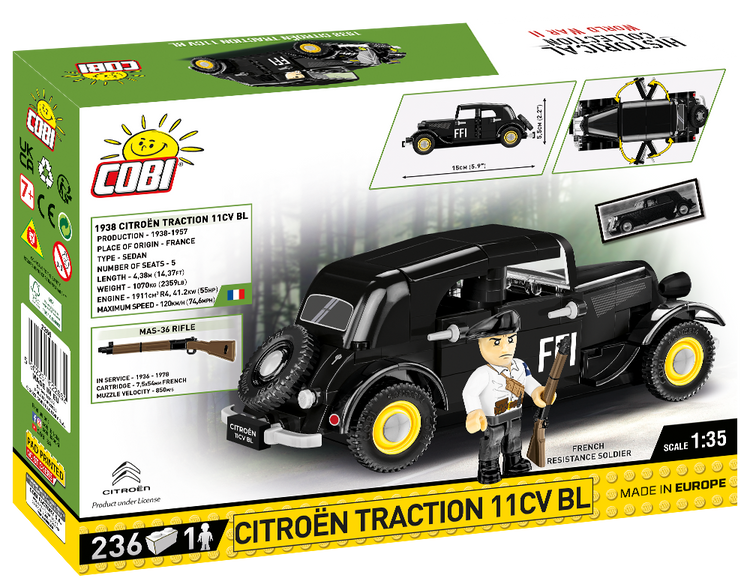 Citroen Traction 11CVBL #2266