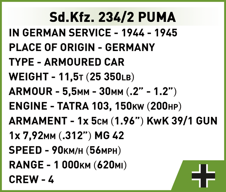 Sd.Kfz. 234/2 Puma #2287