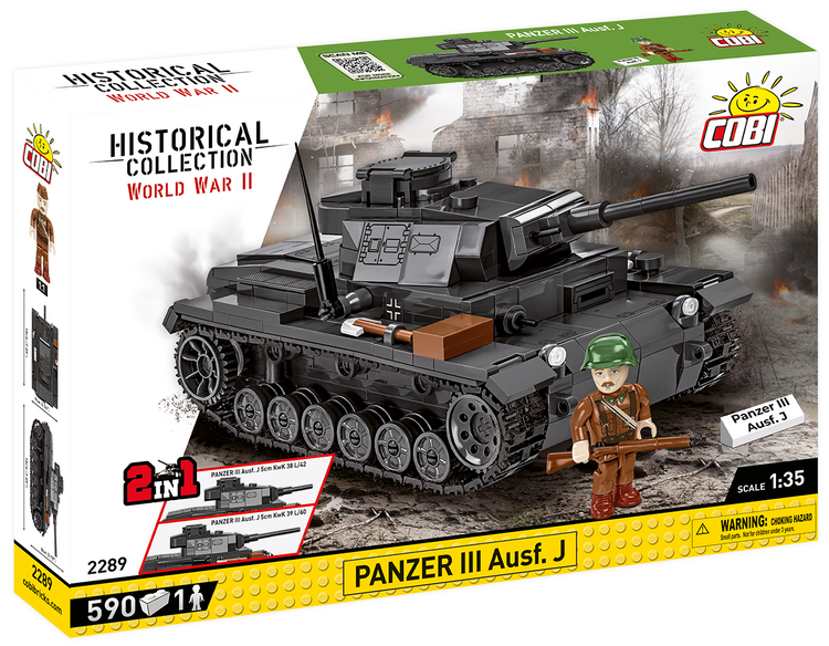 Panzer III Ausf.J 1:35 #2289 – Brick Army Canada Panzer III Ausf.J 1:35 #2289 – Brick Army Canada
