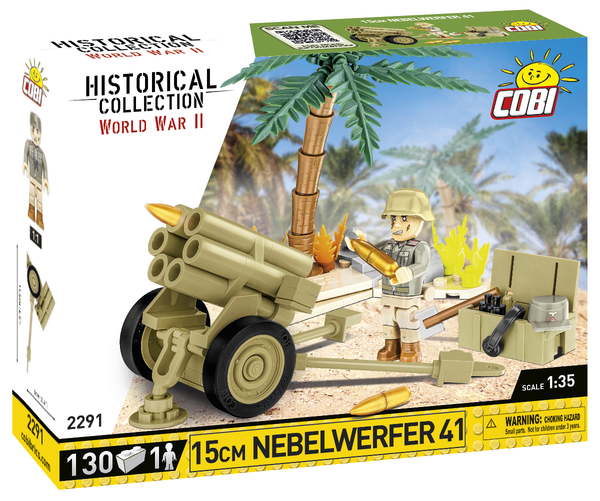 15 cm Nebelwerfer 41 #2291 – Brick Army Canada