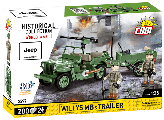 Willys and Trailer #2297