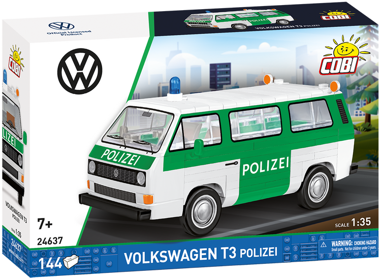 Volkswagen T3 Polizei 1:35 #24637
