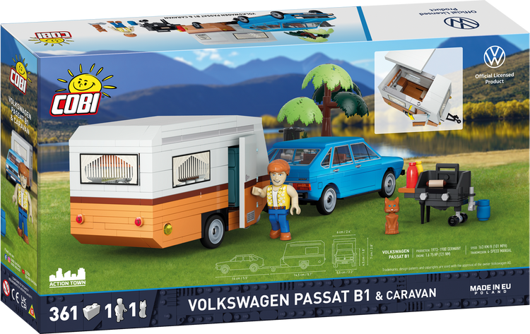Volkswagen Passat B1 & Caravan 1:35 #24643
