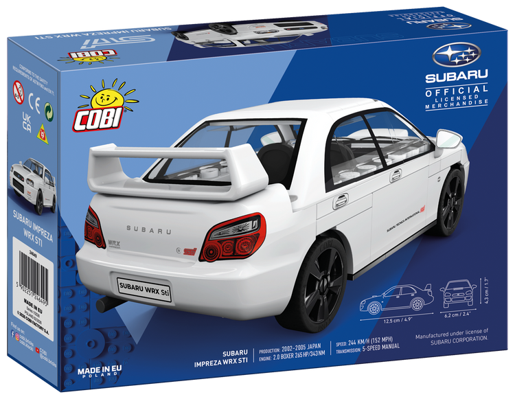 Subaru Impreza WRX STI 1:35 #24649