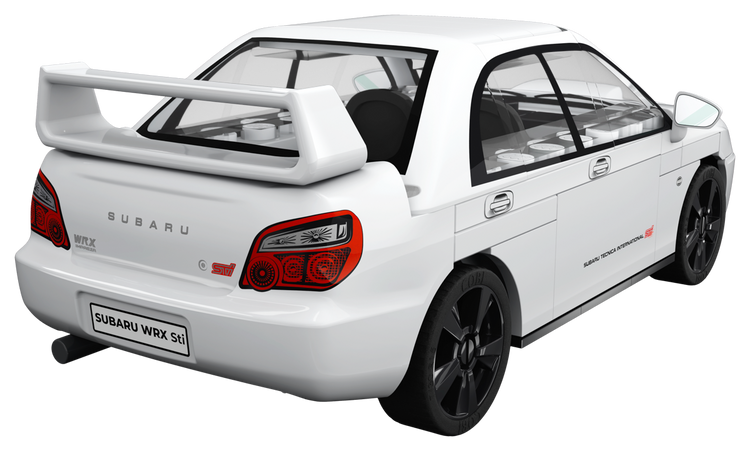 Subaru Impreza WRX STI 1:35 #24649