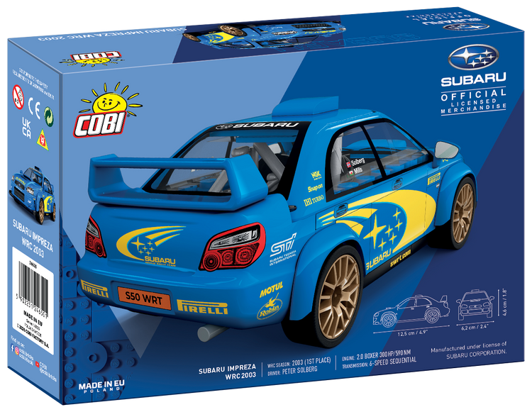 Subaru Impreza WRC 2003 1:35 #24650