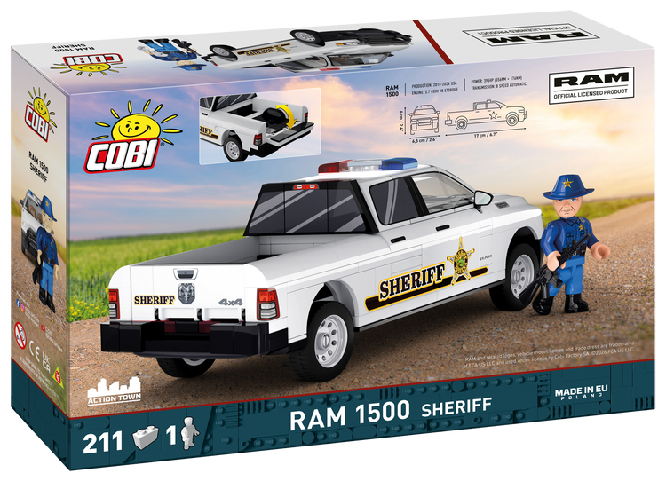 RAM 1500 Sheriff 1:35 #24658