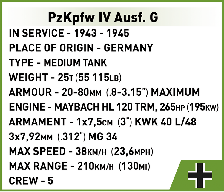 PzKpfw IV Ausf. G  1:28 #2592