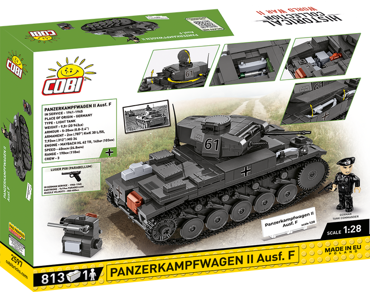 Panzerkampfwagen II Ausf. F 1:28 #2597