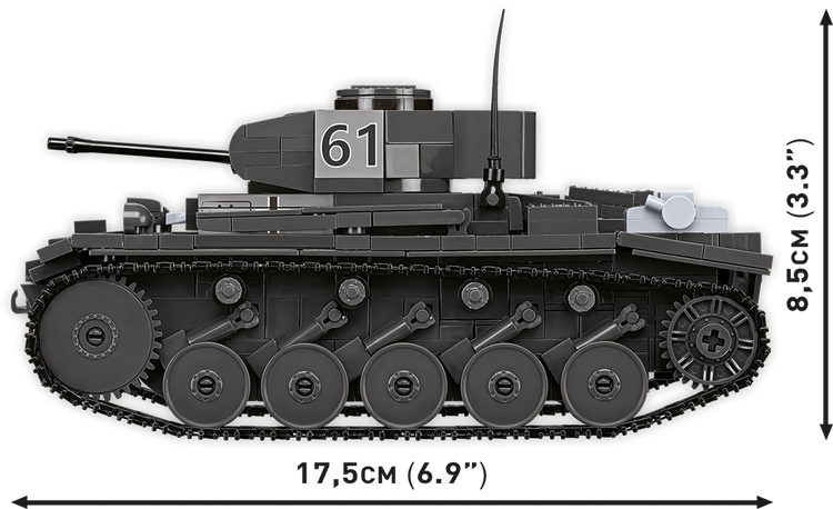 Panzerkampfwagen II Ausf. F 1:28 #2597