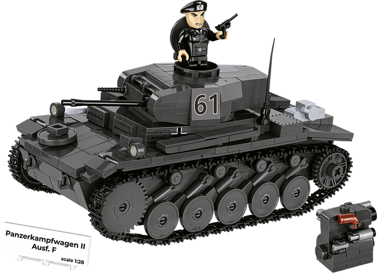 Panzerkampfwagen II Ausf. F 1:28 #2597