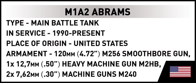 M1A2 Abrams US 1:35 #2632