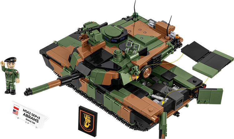 M1A2 SEPv3 Abrams Poland 1:35 #2633