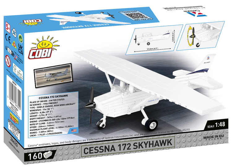Cessna 172 Skyhawk-White #26620