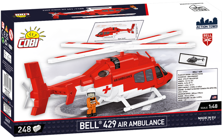 Bell 429 Air Ambulance 1:48 #26629