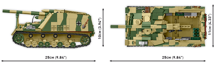 Panzerhaubitze Hummel (Sd.Kfz.165) 1:28 #2663