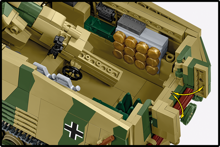 Panzerhaubitze Hummel (Sd.Kfz.165) 1:28 #2663