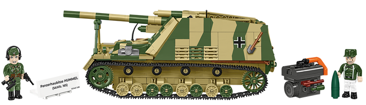 Panzerhaubitze Hummel (Sd.Kfz.165) 1:28 #2663