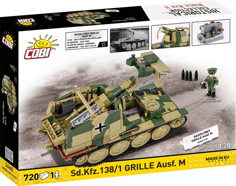 Sd.Kfz. 138/1 Grille Ausf. M 1:28 #2665