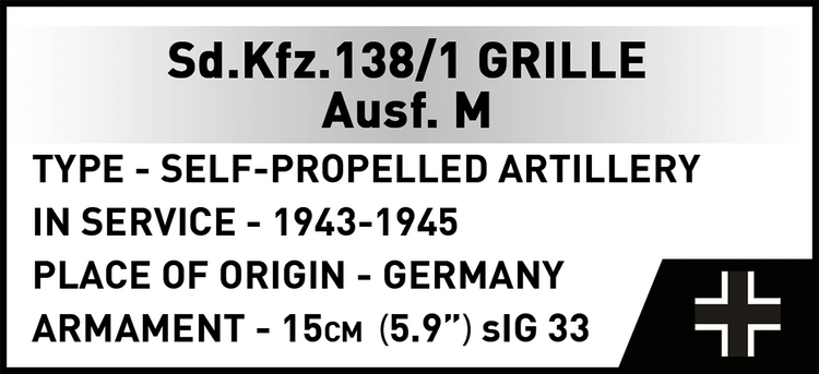 Sd.Kfz. 138/1 Grille Ausf. M 1:28 #2665