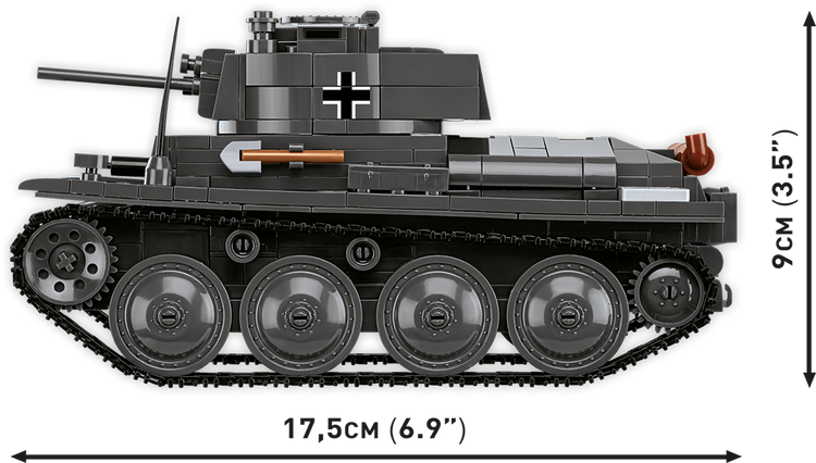 Panzer 38(t) / (ČKD) LT vz.38 1:28 #2666