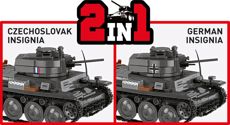 Panzer 38(t) / (ČKD) LT vz.38 1:28 #2666