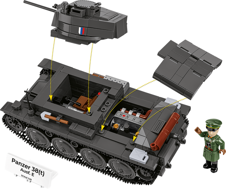 Panzer 38(t) / (ČKD) LT vz.38 1:28 #2666