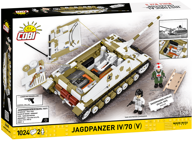Jagdpanzer IV/70 (V) (Sd.Kfz.162/1) 1:28 #2668