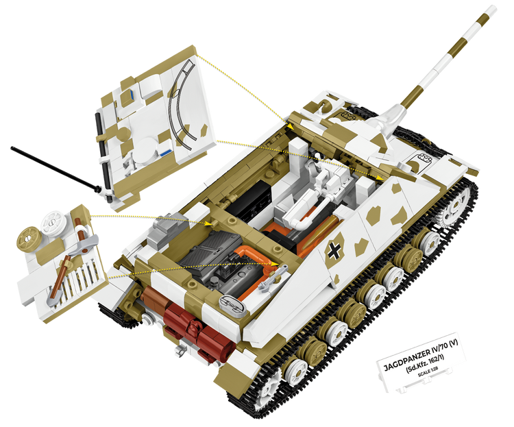 Jagdpanzer IV/70 (V) (Sd.Kfz.162/1) 1:28 #2668