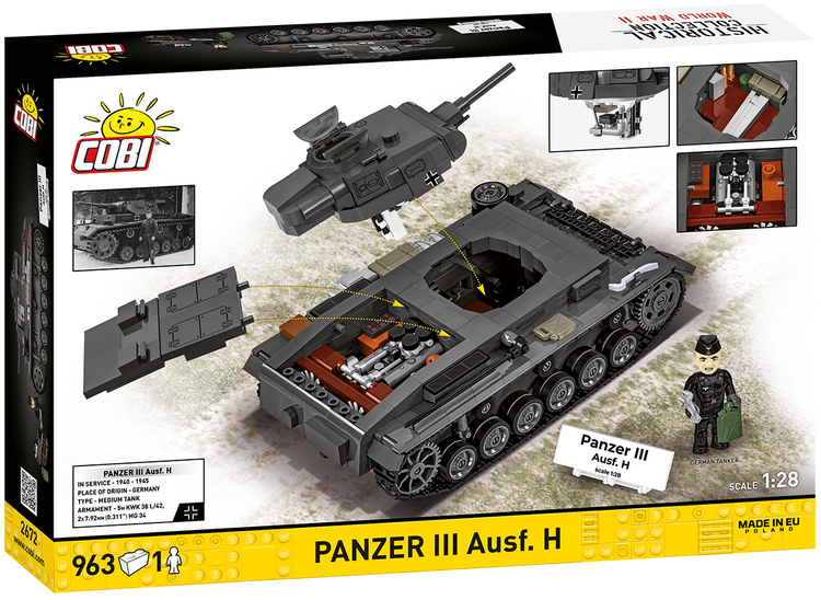 Panzer III Ausf.H 1:28 #2672