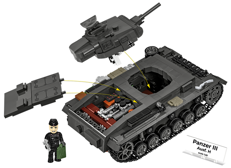 Panzer III Ausf.H 1:28 #2672