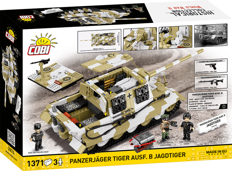 Panzerjäger Tiger Ausf.B Jagdtiger 1:28 #2674