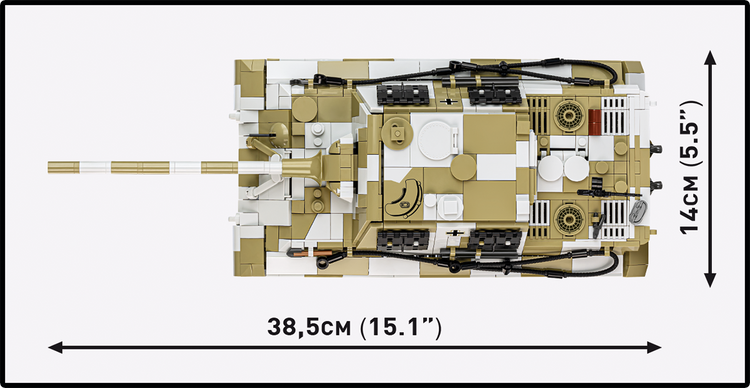 Panzerjäger Tiger Ausf.B Jagdtiger 1:28 #2674