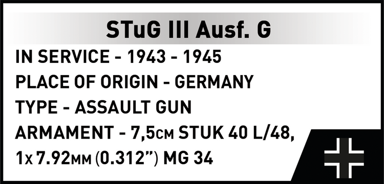Stug III Ausf. G 1:28 #2676