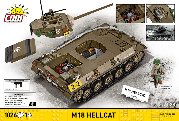 M18 Hellcat 1:28 #2679