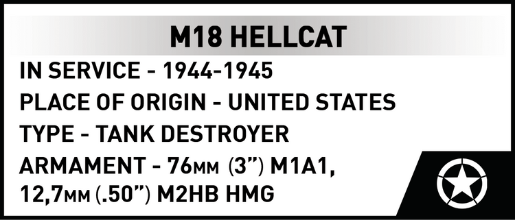 M18 Hellcat 1:28 #2679