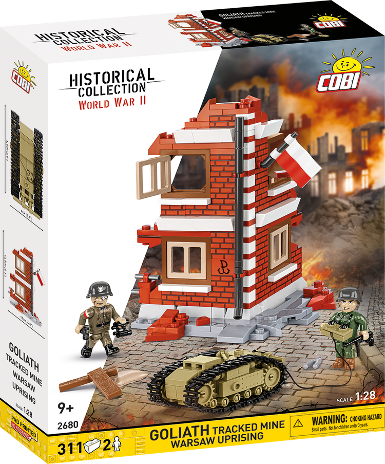Goliath Tracked Mine Warsaw Uprising 1:28 #2680