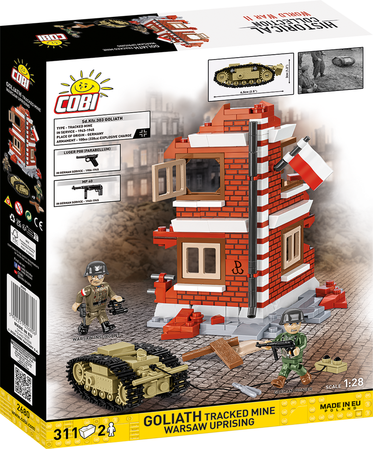 Goliath Tracked Mine Warsaw Uprising 1:28 #2680