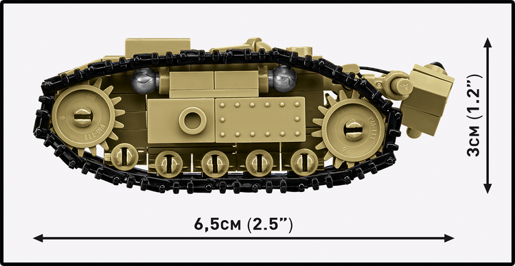 Goliath Tracked Mine Warsaw Uprising 1:28 #2680