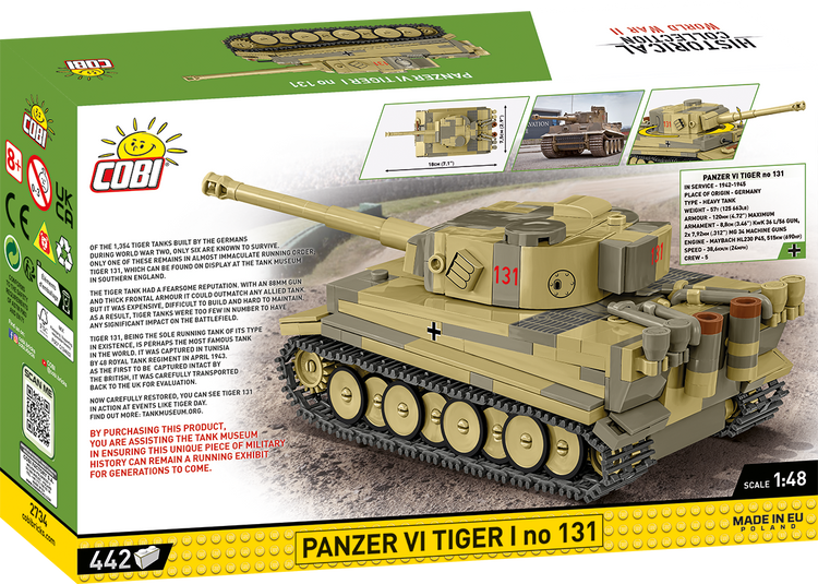 Panzer VI Tiger 131 1:48 #2734