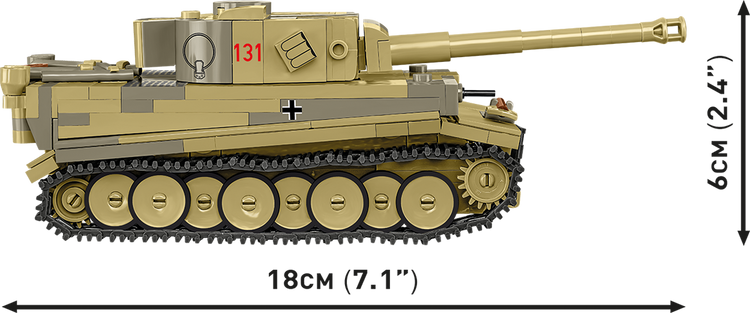 Panzer VI Tiger 131 1:48 #2734